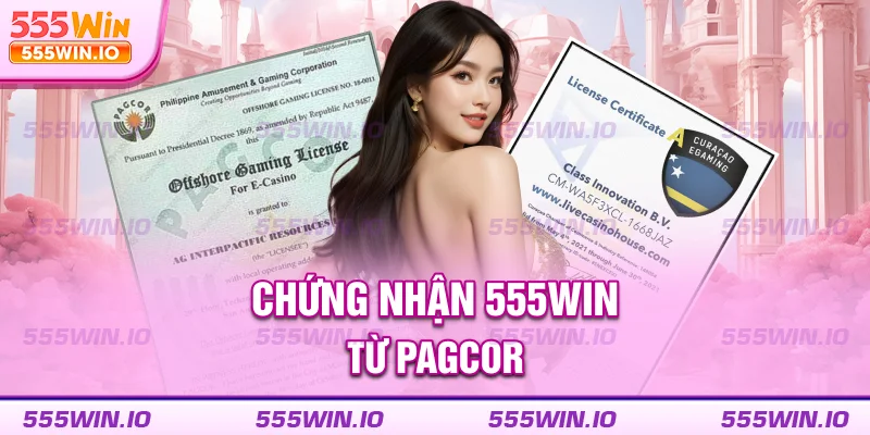 Chứng nhận từ PAGCOR