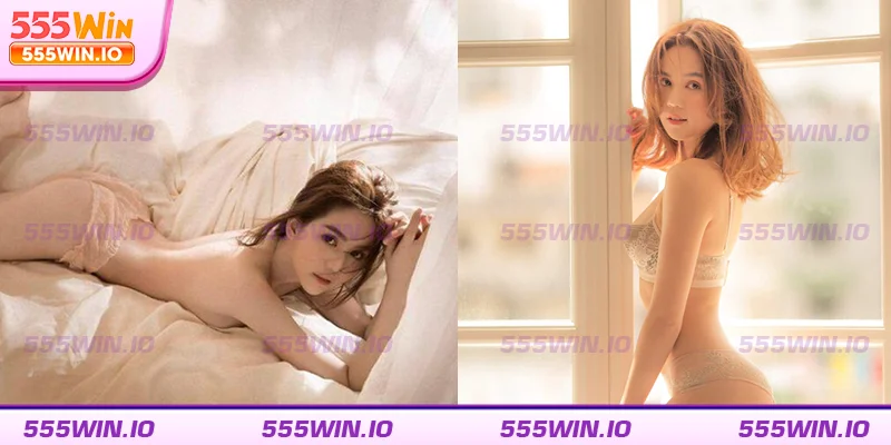 Từng đường cong của Ngọc Trinh đều được tôn vinh hoàn hảo qua ống kính